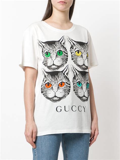 gucci cat t-shirt women's|Gucci pet fashion.